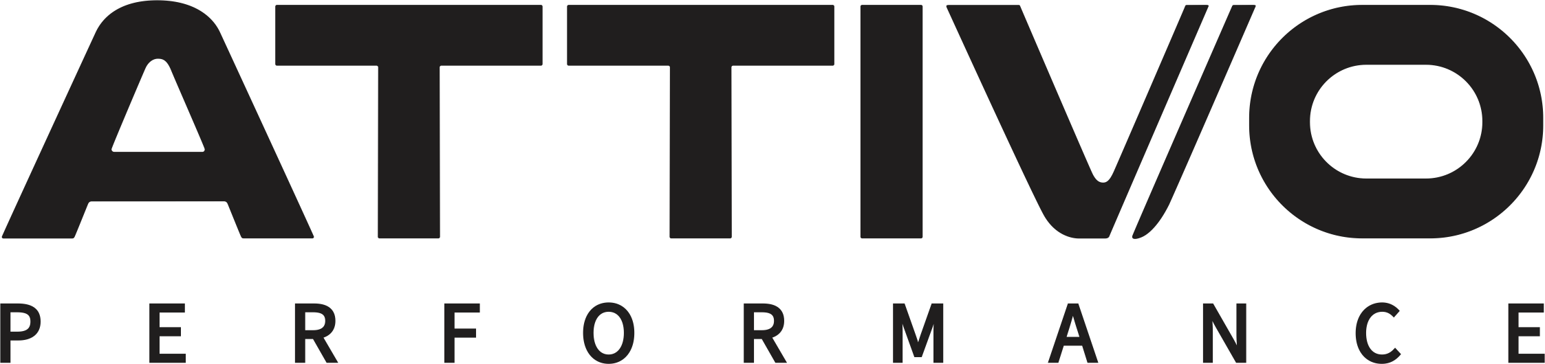 Attivo Performance Black Logo